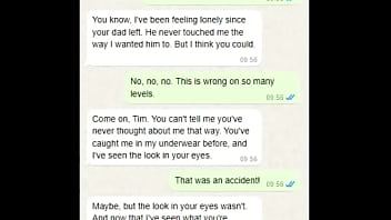 Preview 2 of Hattt Xxx - I Accidentally Sent My Stepmom a Dick Pic on WhatsApp - And That Was Her Reaction | AI-generated