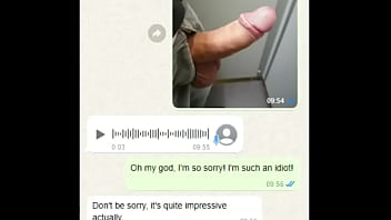 Preview 1 of Hattt Xxx - I Accidentally Sent My Stepmom a Dick Pic on WhatsApp - And That Was Her Reaction | AI-generated
