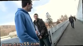 Preview 2 of Santa Klos - Sexy gay men shirt less fucking public Anal Sex In Public