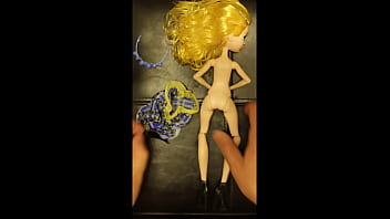 Preview 4 of Lena Paul Sleep - Insatiable Blondie Locks (Ever After High) Doll Can&#039_t Get Enough Cum