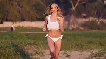 Preview 1 of Xxx Milit92 - Lindsey Pelas running Slo Mo