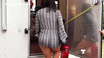 Preview 3 of Ack Virgin - Samadhi Zendejas Nalgotas Minishorts