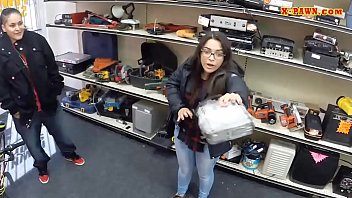 Preview 1 of Youjizz Video Amel Alvi - Couple bitches try to steal and pounded