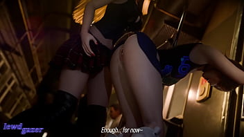 Preview 4 of Gillian Cong - Lili and Asuka&#039_s Public