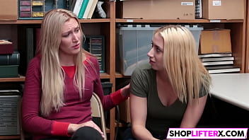 Preview 1 of Teen Aus Mnchen - Shoplifting step Mom And Daughter Get Punished