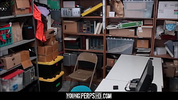 Preview 1 of Xgifs Xxx - Twink Caught Shoplifting And Fucked By Black Security Officer