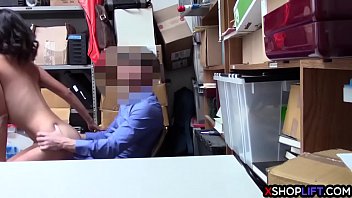 Preview 4 of Yerli Turbanl - Petite teen shoplifter fucked by a mall cops hard cock