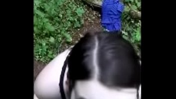 Preview 2 of Monster Bbc Tiny Small - Blowjob Outdoors With Complete Stranger