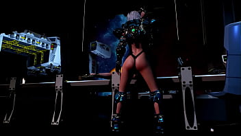 Preview 3 of Madikeri Sex - Ona futa roughly fucks busty Seline on a futuristic spaceship [Excerpt,  Old Work]