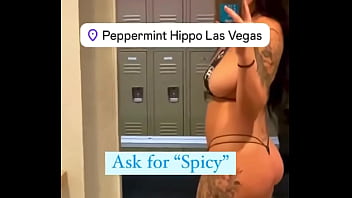 Preview 2 of Bbw Oil - Ask for Spicy,  Come see me in person Stripping at the Peppermint Hippo 1531 Las Vegas Blvd S,  Las Vegas,  NV 89...