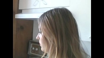 Preview 1 of Miku Ohashi Di Entot D Kursi - Katrina having her pussy wet in her kitchen