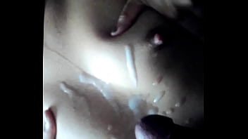 Preview 4 of Home Movie Daddy Daughter - Puta levando gozada no peito