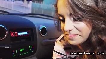 Preview 2 of Niksik - Small tits teen hitchhiker bangs huge dick