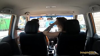 Preview 1 of Old And Yougn - Ava Austen ripped by driving instructor