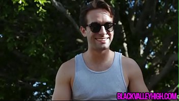 Preview 1 of Hairy Teen Dreams Scene 1 - Pool guy get to fuck rich black teen pussy by exposing himself