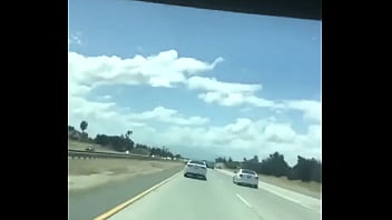 Preview 3 of Xvideo W X Video - Australian Shemale jerking while driving