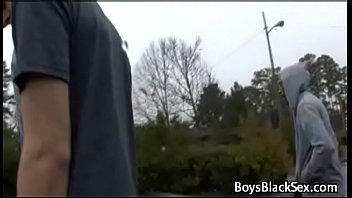 Preview 2 of Julio Gomiz - Blacks On Boys -Gay Nasty Interracial Ass Fuck Video 17