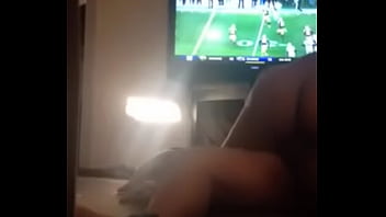 Preview 3 of Morning Wood Huge Tits - Mi prima hermana se viene montando mi verga. Making my orgasm.