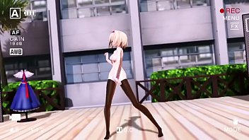 Preview 2 of Hd Fimlynew - MMD ALICE MARGATROID - Pink Cat - p. com