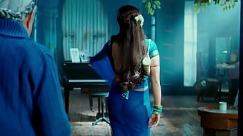 Preview 2 of Hollywood Celebrity Blowjob - Rani Mukharji transferant saree panty visible ass curves showing ( 720 X 1280 )