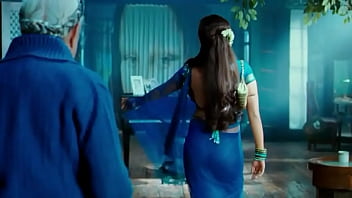 Preview 3 of Hollywood Celebrity Blowjob - Rani Mukharji transferant saree panty visible ass curves showing ( 720 X 1280 )