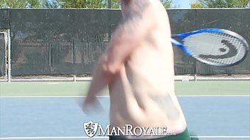 Preview 1 of Sunny Leon Xxx018 - ManRoyale After tennis tight ass fuck with Timothy Drake and Beau Taylor