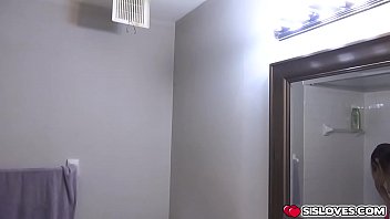 Preview 1 of Jav Hot Young Trap - Mila Marx gets a hot fuck with stepbro in the shower