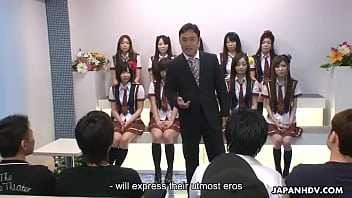 Preview 2 of Video Cat Ru - Japanese s do some naughty stuff during the idol competition