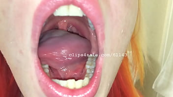 Preview 3 of Tarra White Dp - Mouth Fetish - Kristy&#039_s Mouth