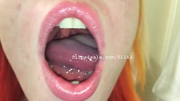 Preview 1 of Tarra White Dp - Mouth Fetish - Kristy&#039_s Mouth