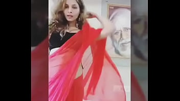 Preview 4 of Ind Sunnyleon - Horny desi beautiful wife strip dance