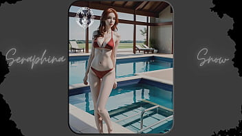 Preview 2 of Gang Bang Collection - Exploring Seraphina Snow: A Journey of Charm and Mystery - Part 2 | Ai-Generated | Waifu Models #004