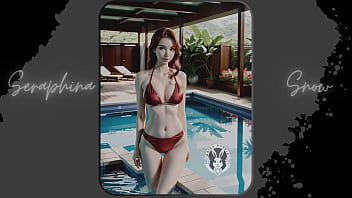 Preview 3 of Gang Bang Collection - Exploring Seraphina Snow: A Journey of Charm and Mystery - Part 2 | Ai-Generated | Waifu Models #004