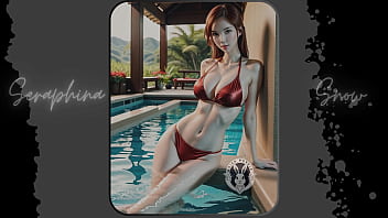Preview 4 of Gang Bang Collection - Exploring Seraphina Snow: A Journey of Charm and Mystery - Part 2 | Ai-Generated | Waifu Models #004