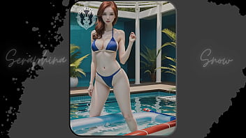 Preview 2 of Granny Rectal Doctor - Exploring Seraphina Snow: A Journey of Charm and Mystery - Part 1 | Ai-Generated | Waifu Models #004