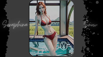 Preview 4 of Granny Rectal Doctor - Exploring Seraphina Snow: A Journey of Charm and Mystery - Part 1 | Ai-Generated | Waifu Models #004