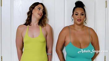 Preview 1 of Silk Road - Locked Lips &amp_ Hips A Lesbian Eclipse - Sophia Burns,  Ashlyn Peaks