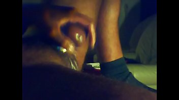 Preview 1 of Cuckold Ejaculates Hands Free - last ebony jerk