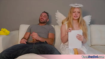Preview 3 of Anybuunny Mo Videos Xxx - Kylie the extra petite blonde fucked