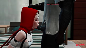 Preview 3 of Muslim Lucknow Bf - [TRAILER] LITTLE RED RIDING HOOD INVITES THE BIG BAD WOLF TO GRANDMA&#039_S HOUSE