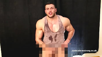 Preview 4 of Kesakitan Ngentot Japan - Oiled his muscle with cum