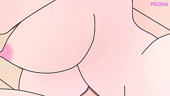 Preview 3 of Russian Family Nudist Camp - Nami happened to meet three people and had sex together(One Piece)
