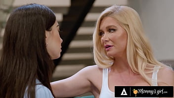 Preview 2 of Sunny Leone Xvideo New - MOMMY&#039_S GIRL - MILF Serene Siren &amp_ Stepbae Chloe Surreal Get VERY Intimate After Lesbian Reveal