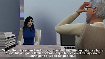 Preview 3 of Vidio Xxx Sex - La zorra de la empresa