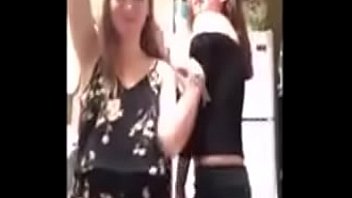 Preview 1 of Under Table In Doctors Gif - amateur teen lesbians making party for peris vol 2