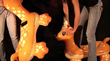Preview 2 of What Puppies - BalloonFetishLoonerAlissainflatables18AlissaandGiaHHstompingonLILDEER@Kaoth