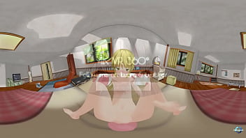 Preview 2 of Kiner Sexx Pron Kiner To Kiner - VR 360 Youg l. Setsuki Riding dildo - more Matiwaran at Patreon.com/Matiwaran