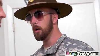Preview 2 of Hand Foot Job Wife - Bunch of soldiers blowing cocks