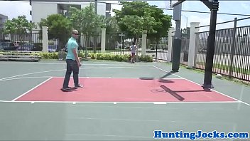 Preview 1 of Dick Woodsuncut - Sporty stud assfucked after basketball