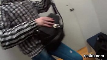 Preview 2 of Sister Sex Nx - Charming czech teen gets seduced in the mall and reamed in pov